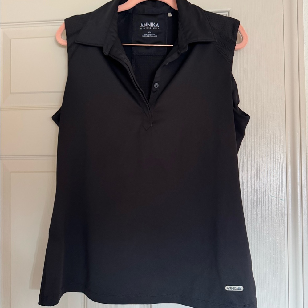 Annika Women's Black Sleeveless Top